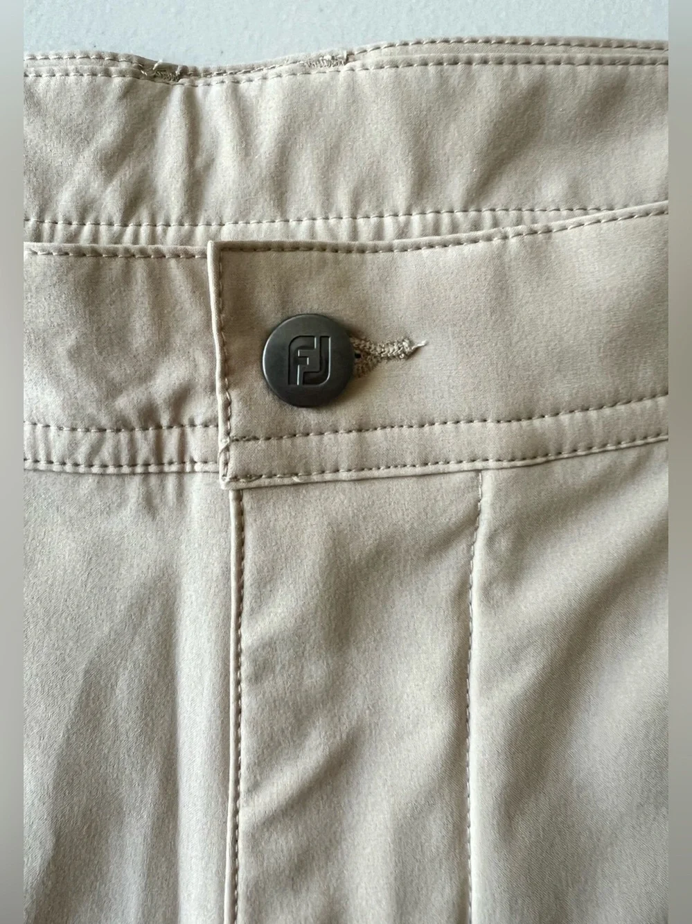FootJoy Lightweight Golf Shorts NWT Men’s 38 Khaki 9” Inseam Performance Stretch - Picture 6 of 15